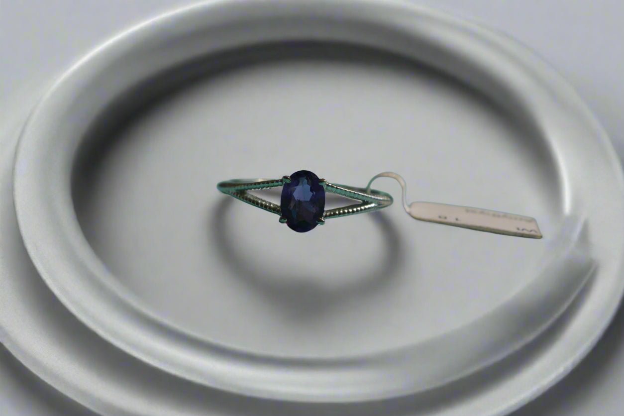 The Ametria - Amethyst Ring - Ninaad