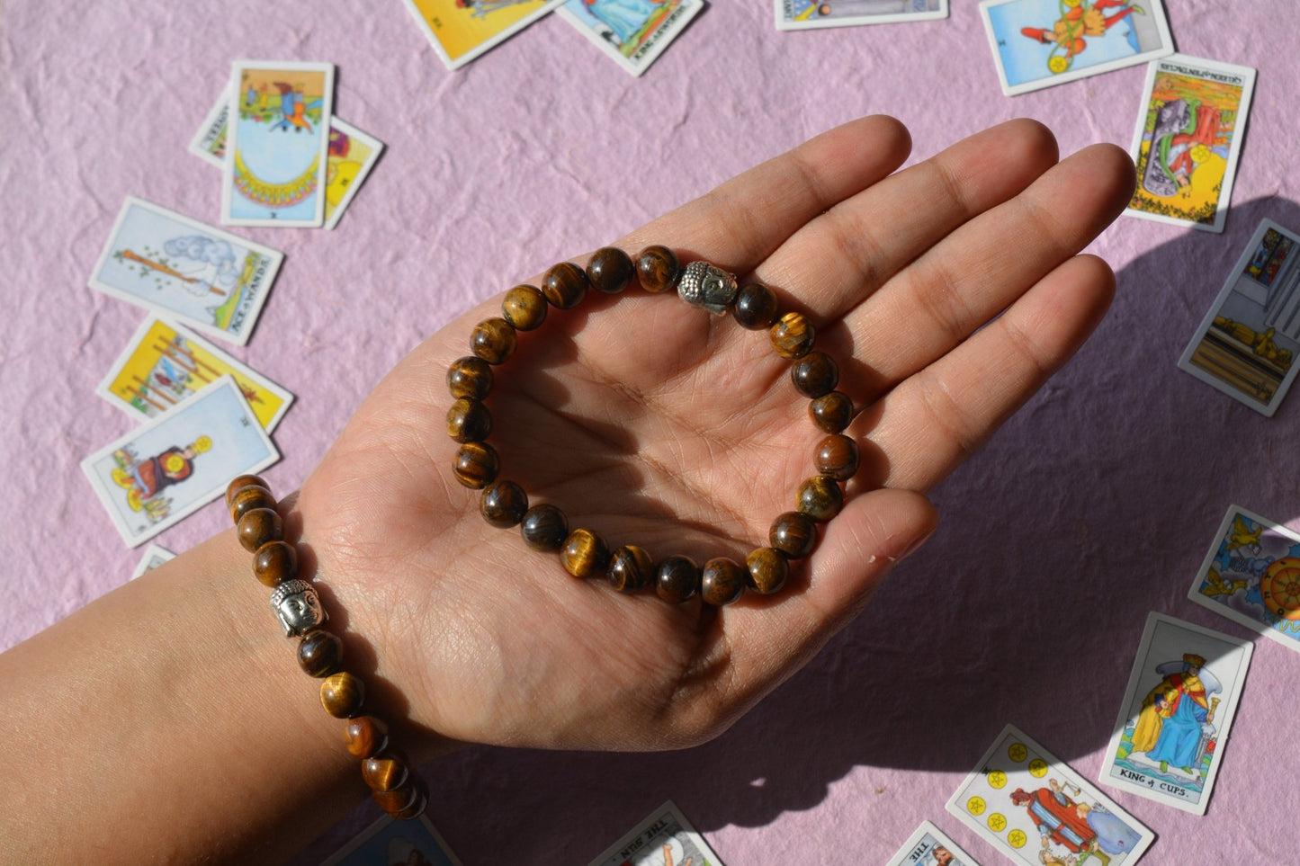 The Golden Gaze - Tiger Eye Bracelet - Ninaad