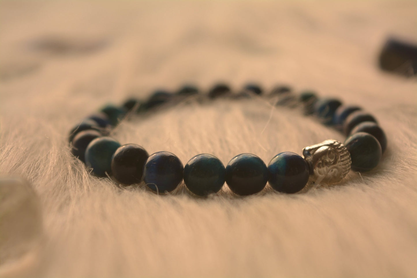 The Neeladri - Blue Eye Crystal Bracelet - Ninaad