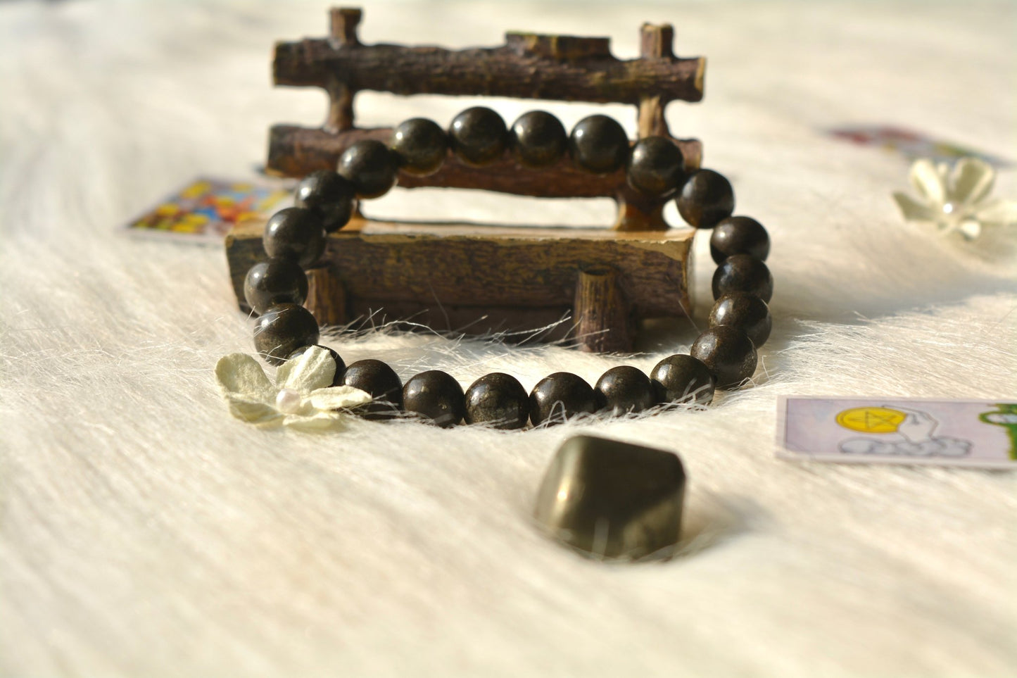The RidhiRaaj - Pyrite Crystal Bracelet - Ninaad