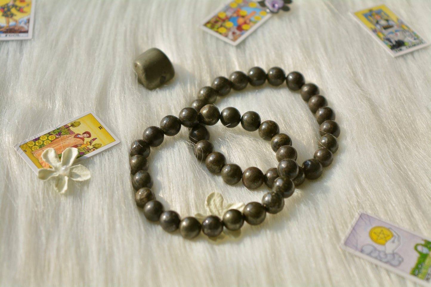 The RidhiRaaj - Pyrite Crystal Bracelet - Ninaad