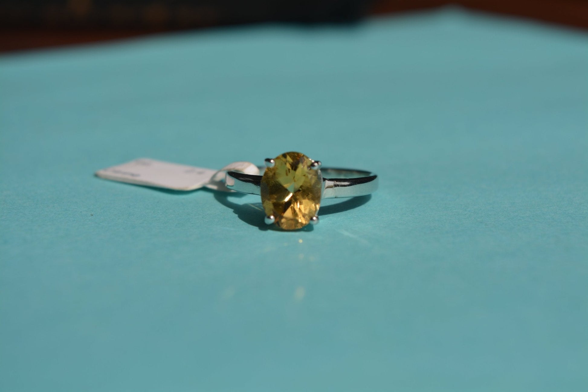 The Gold Rush – Citrine Ring - Ninaad