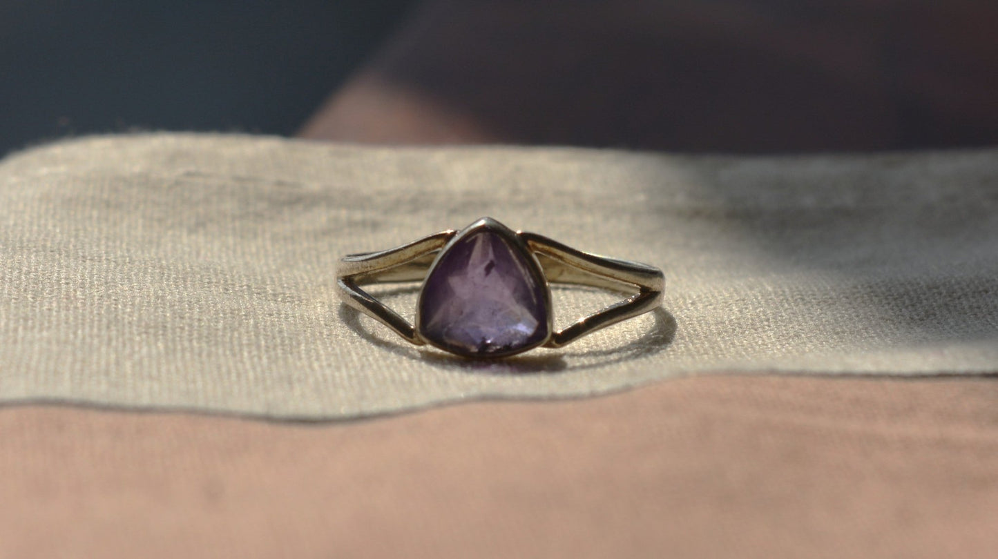 The Lavina - Amethyst Ring - Ninaad