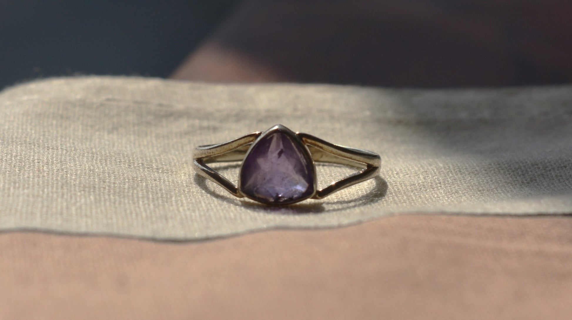 The Lavina - Amethyst Ring - Ninaad