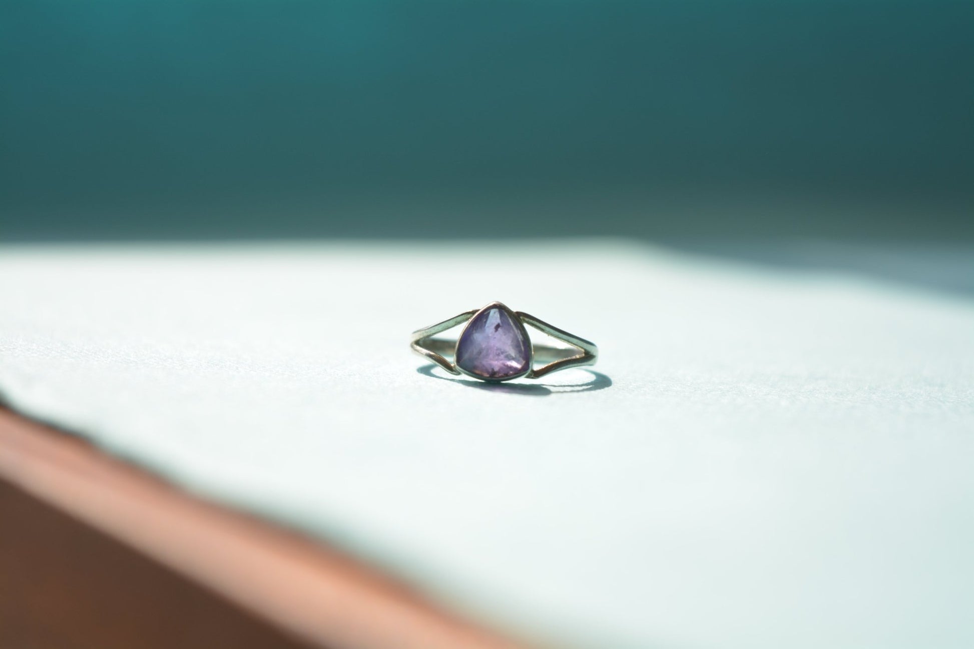 The Lavina - Amethyst Ring - Ninaad