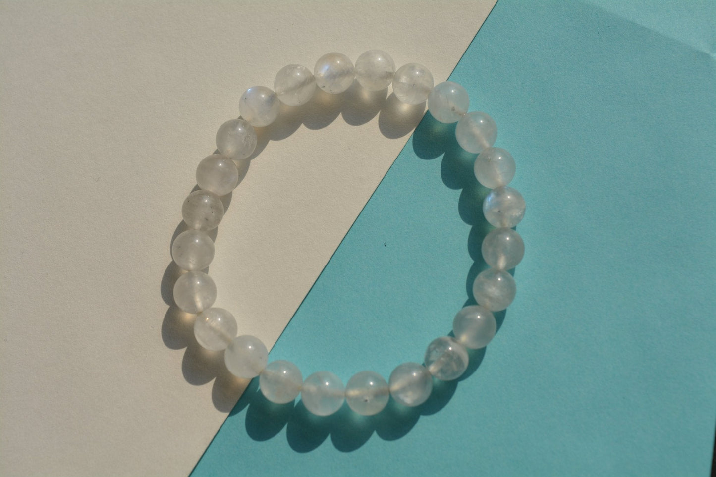 The Moon Mist - Moonstone Bracelet - Ninaad