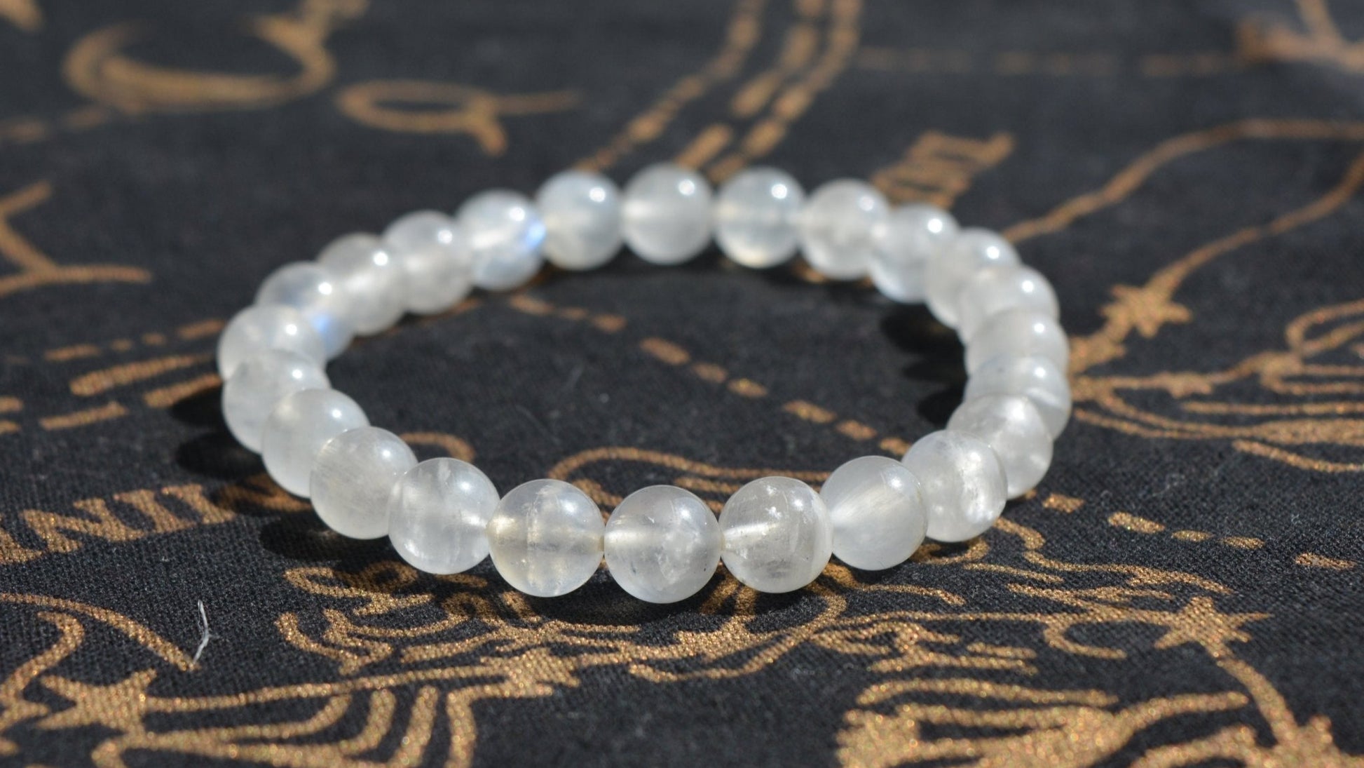The Moon Mist - Moonstone Bracelet - TheNinaad, Crystals, Healing Stones