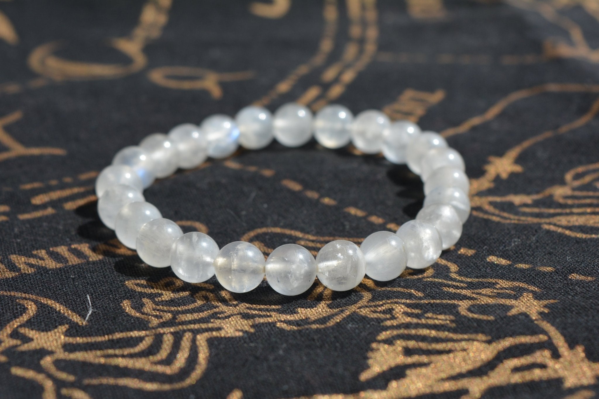 The Moon Mist - Moonstone Bracelet - Ninaad