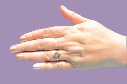 The Mystic Queen - Mystic Topaz Ring - Ninaad
