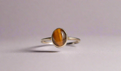 The Roar - Tiger Eye Silver Ring - Ninaad